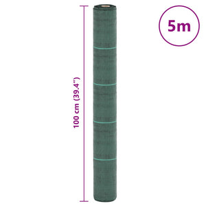Unkrautvlies Grün 1x5 m