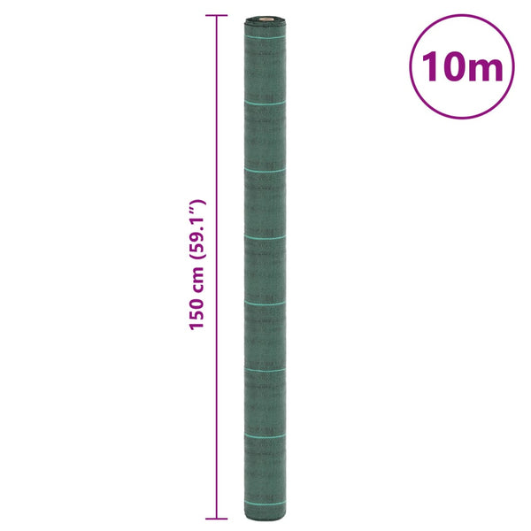 Unkrautvlies Grün 1,5x10 m