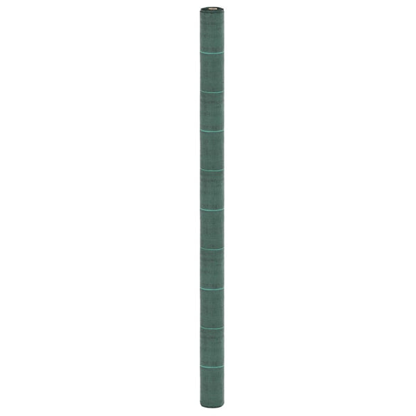 vidaXL Toile de paillage verte 2x25 m PP