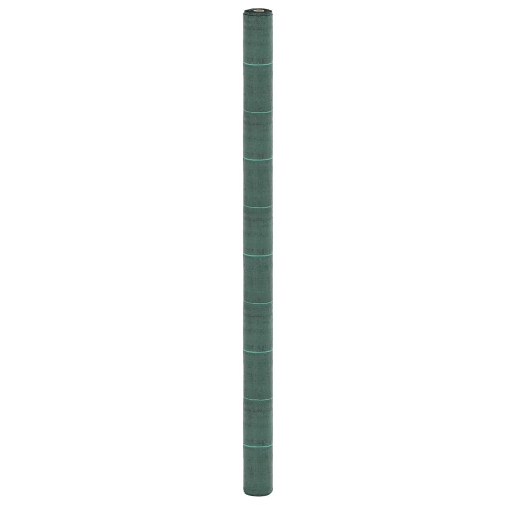 vidaXL Weed Control Fabric Green 2x150 m PP