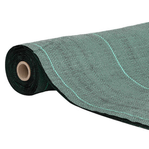 vidaXL Weed Fabric Green 2x200 m PP