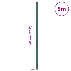 vidaXL Toile de paillage verte 4x5 m PP