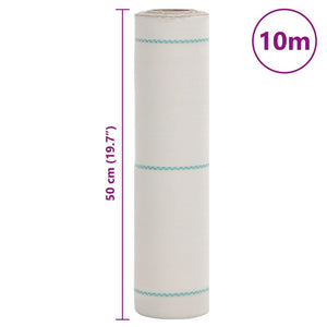 Unkrautvlies Weiß 0,5x10 m