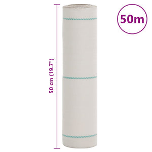 Unkrautvlies Weiß 0,5x50 m