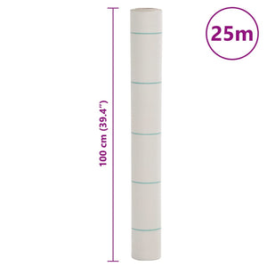 Unkrautvlies Weiß 1x25 m