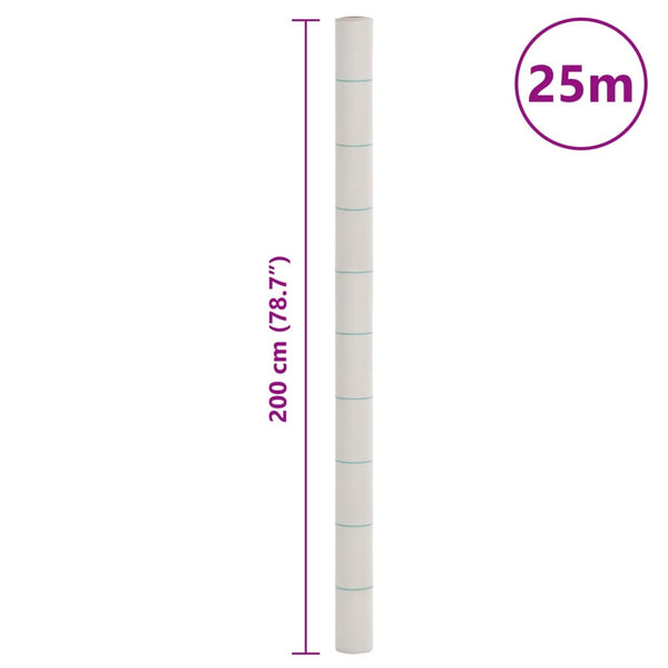 Unkrautvlies Weiß 2x25 m