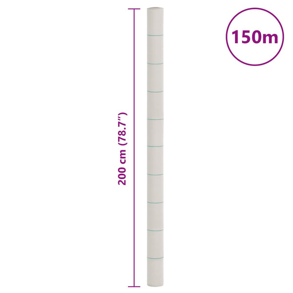 Unkrautvlies Weiß 2x150 m