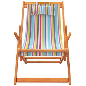 Klappbare Strandstühle, 2er-Set, Mehrfarbig