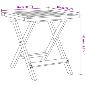 Sonnenliegen Set Akazie mit Tisch