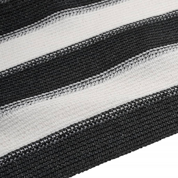 Anthrazit/Weiße Zaunblende 1,2x50m