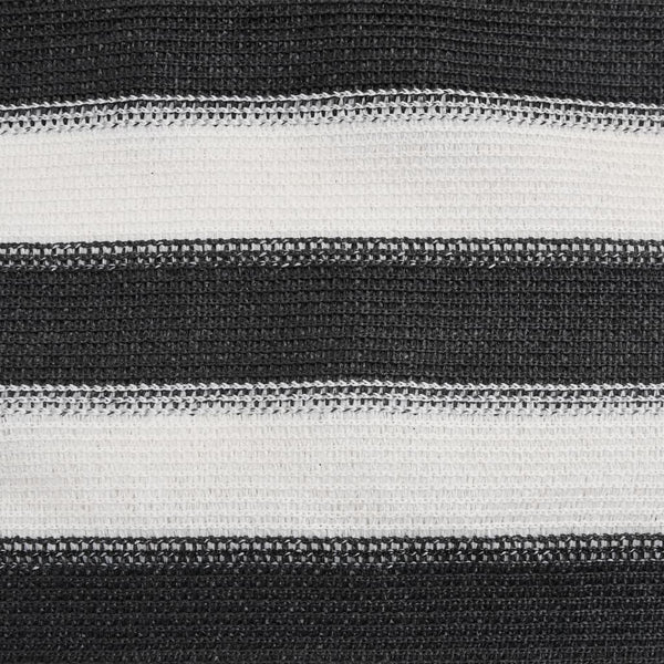 Anthrazit-Weiße Zaunblende 1,5x10m