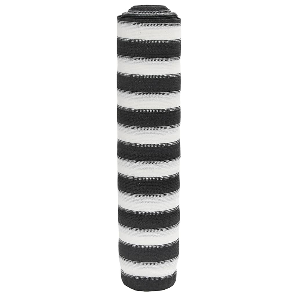 Anthrazit-Weiß Zaunblende 1,8x25m