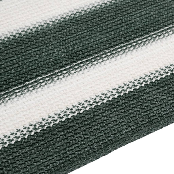 Zaunblende Grün/Weiß 1,2x10m
