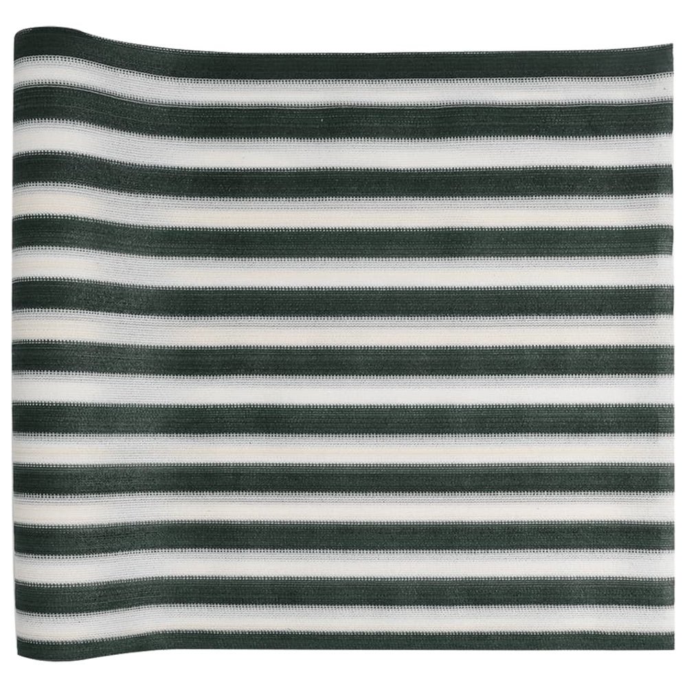 vidaXL Brise-vue Vert et blanc 1,5x25 m PEHD 75 g/m²