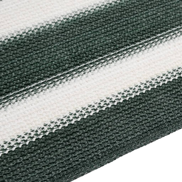 Grün-Weiß Zaunblende 1,5x25m HDPE