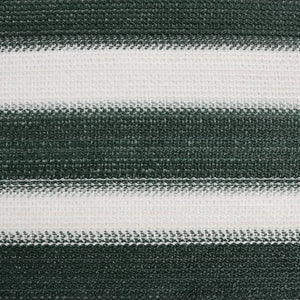 Zaunblende Grün-Weiß 1,5x50 m HDPE