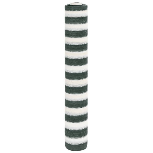 Zaunblende Grün/Weiß 1x10 m HDPE