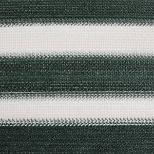 Zaunblende Grün/Weiß 1,5x25m HDPE