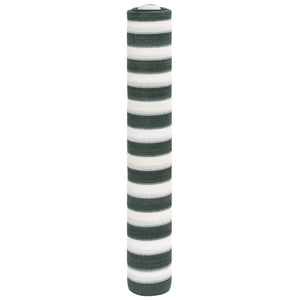 Grün-Weiß Zaunblende 2x25m HDPE 150 g/m²
