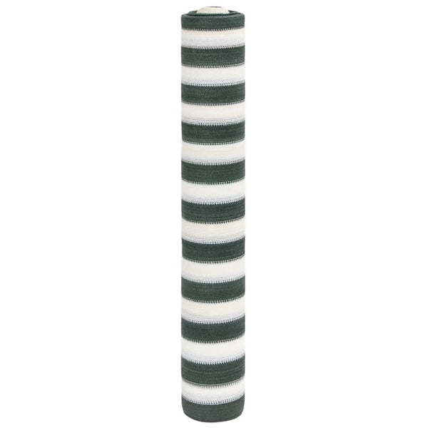 Zaunblende Grün/Weiß 1,5x25m HDPE
