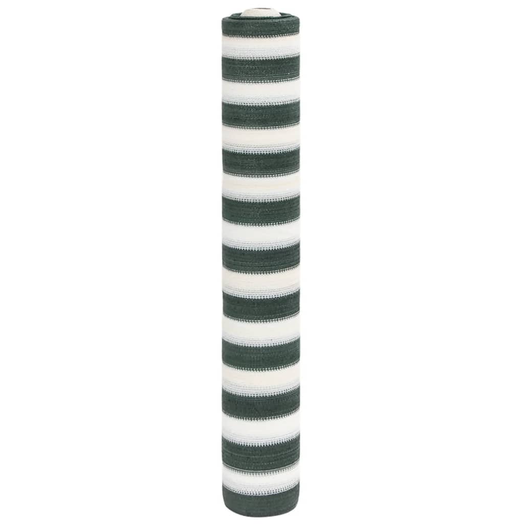 Sichtschutznetz Grün-Weiß 2x10m HDPE