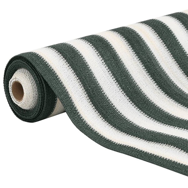 Sichtschutznetz Grün-Weiß 2x10m HDPE