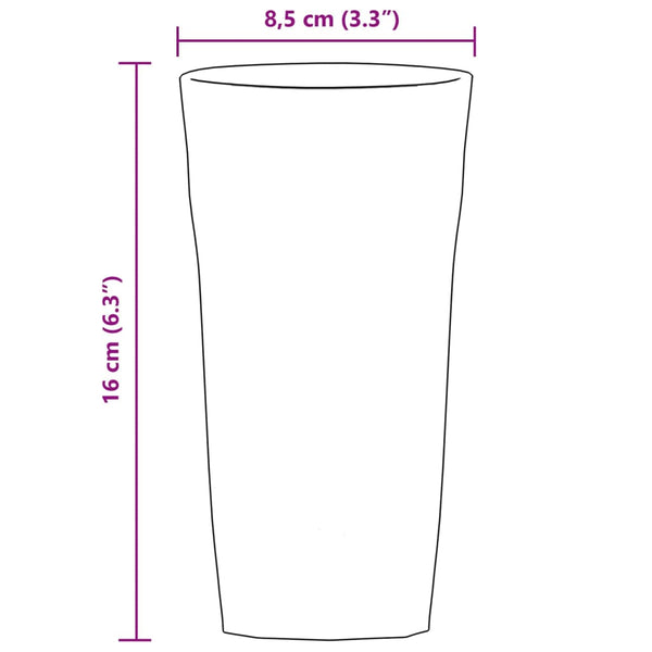 Gläser Set, 6 Stück, 475 ml