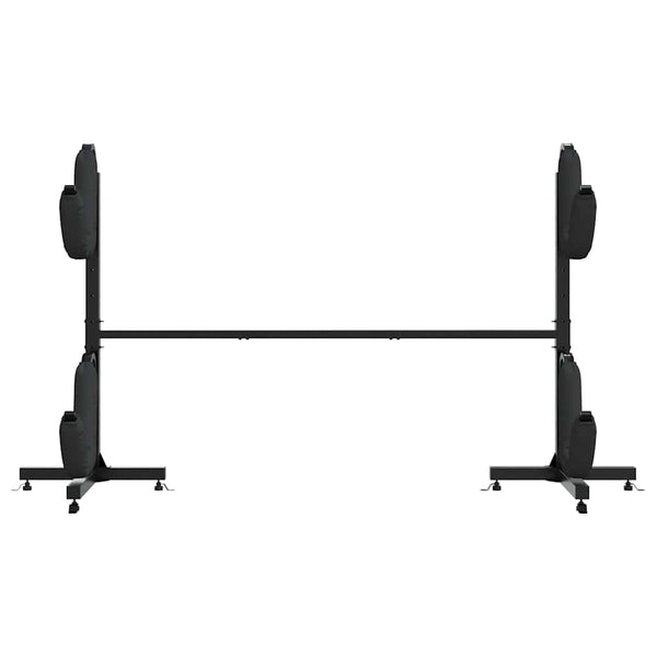 Lagerregal für 2 Kajaks 250x57x127,5 cm Stahl