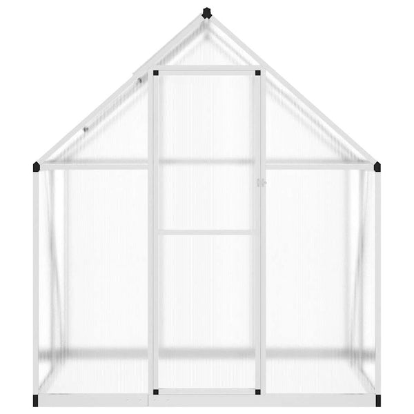 Aluminium Gewächshaus mit Fundament 169x114x195cm