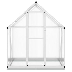 Alu Gewächshaus mit Rahmen 169x114x202cm