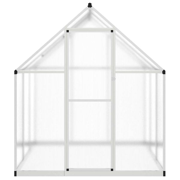 Aluminium Gewächshaus mit Fundament 169x169x195cm