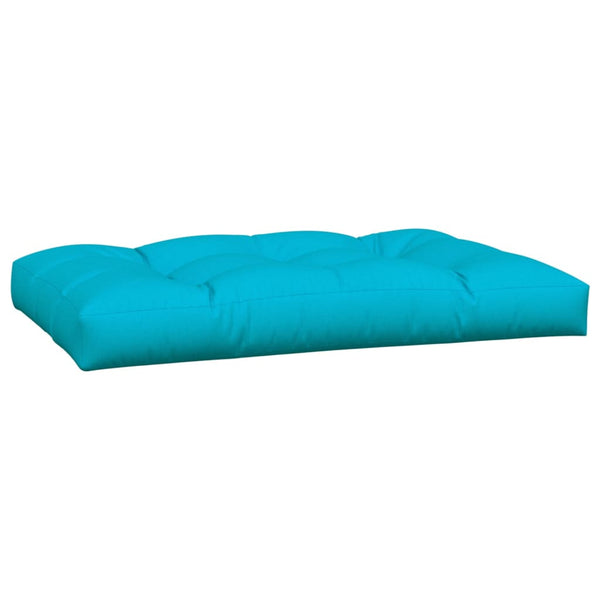vidaXL Coussins de palette 3 pcs Turquoise Tissu