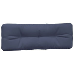 vidaXL Coussins de palette 3 pcs Bleu marine Tissu