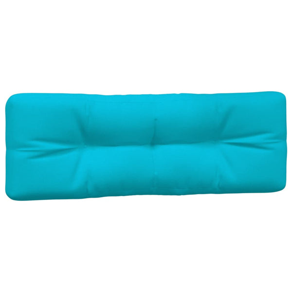 vidaXL Coussins de palette 5 pcs Turquoise Tissu