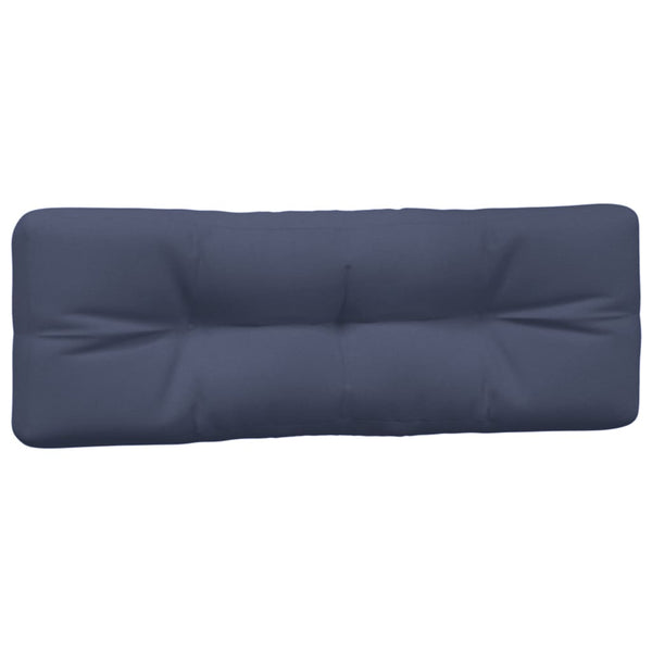 vidaXL Coussins de palette 5 pcs Bleu marine Tissu