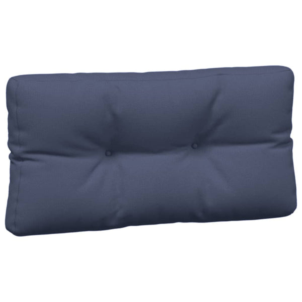 vidaXL Coussins de palette 5 pcs Bleu marine Tissu