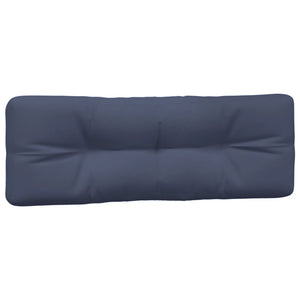 vidaXL Coussins de palette 7 pcs Bleu marine Tissu
