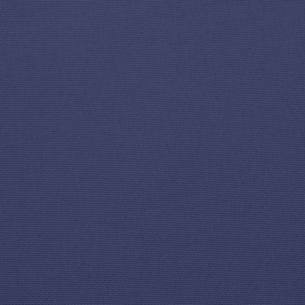 vidaXL Coussins de palette 7 pcs Bleu marine Tissu