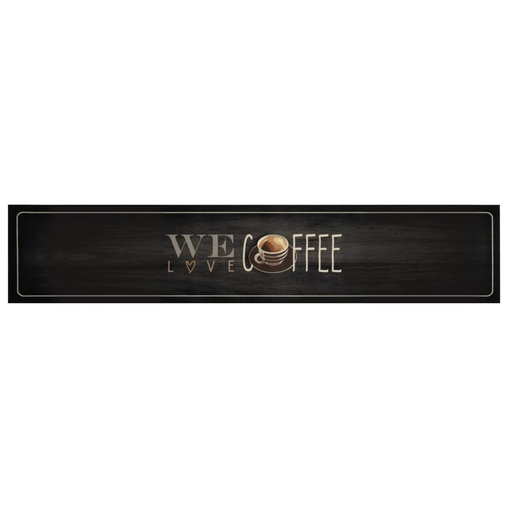 Waschbarer Küchenteppich Kaffee 60x300 cm