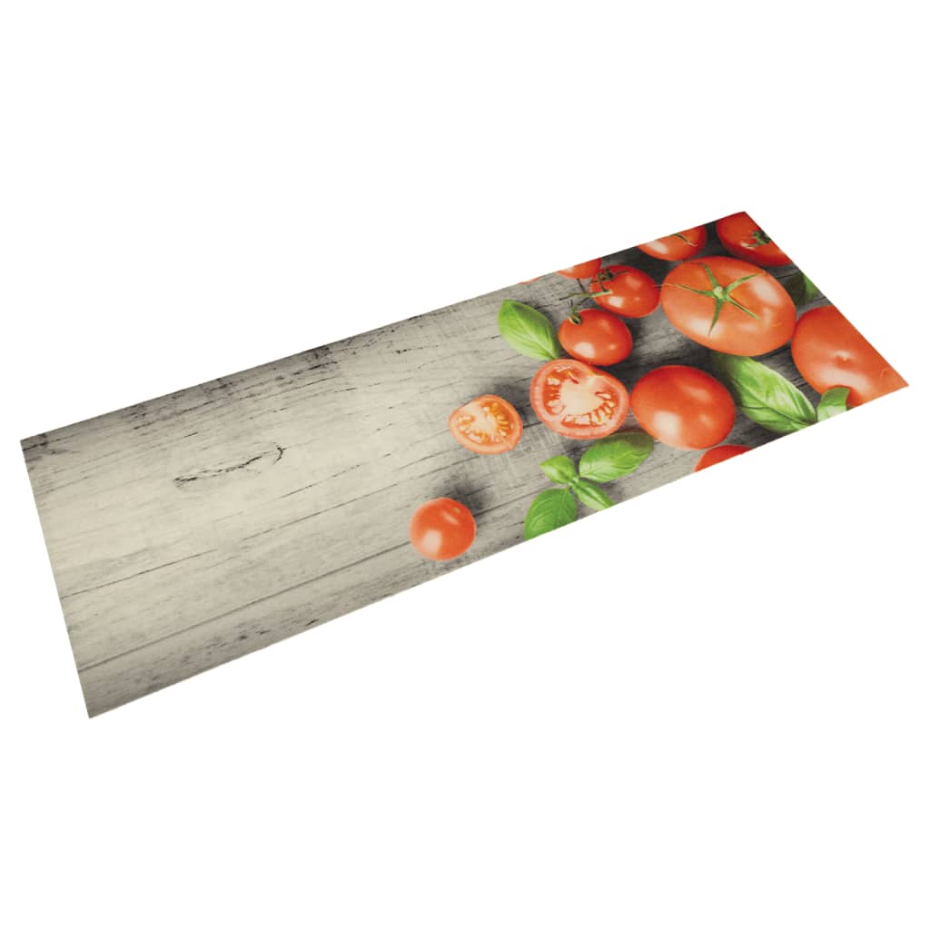Waschbarer Küchenteppich Tomaten Samt 45x150 cm