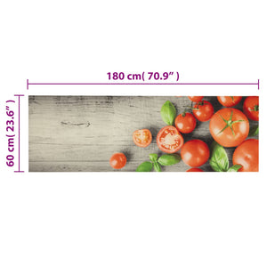 Waschbarer Küchenteppich Tomaten 60x180 cm