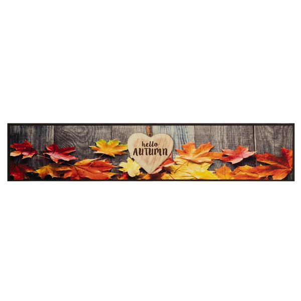 Waschbarer Küchenteppich Herbst Samt 60x300 cm