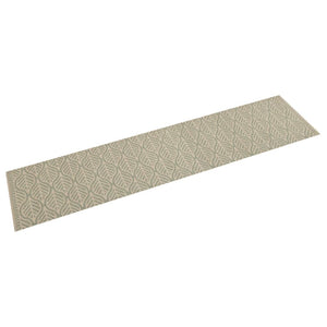 Waschbarer Küchenteppich Blätter Samt 60x300 cm