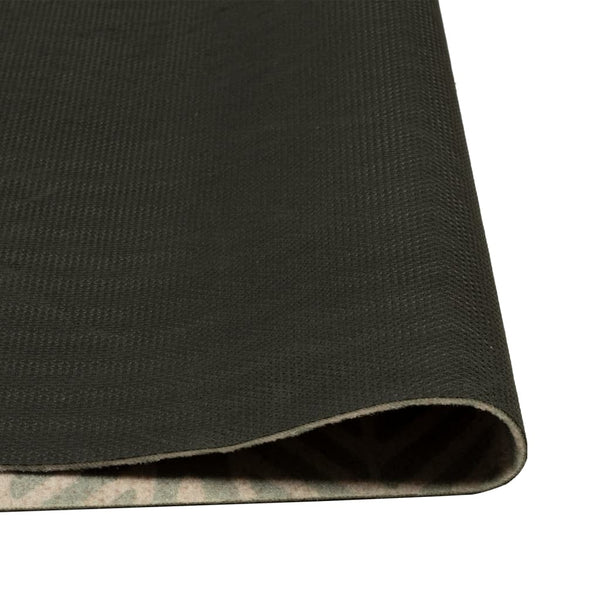 Waschbarer Küchenteppich Blätter Samt 60x300 cm