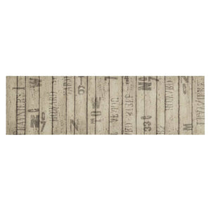 Waschbarer Küchenteppich Zaun Samt 45x150 cm