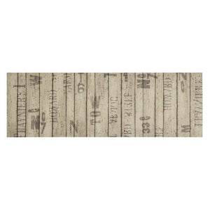 Waschbarer Küchenteppich Zaun, 60x180 cm, Samt