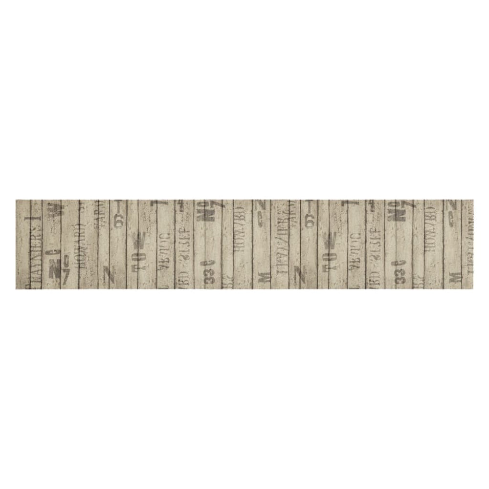 Waschbarer Küchenteppich Zaun Samt 60x300 cm