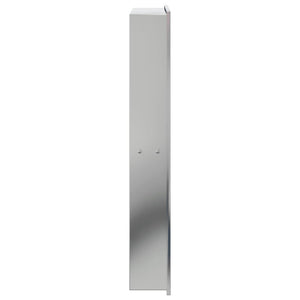 Duschnische Edelstahl Gebürstet Silber 32x62cm
