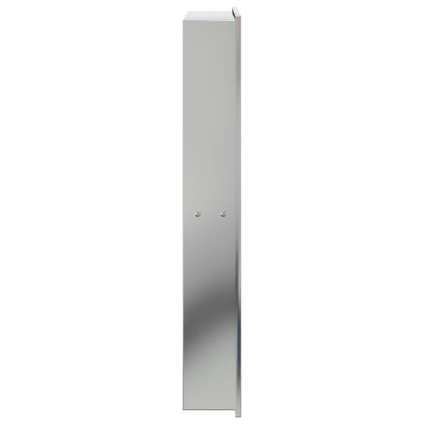 Duschnische Edelstahl Gebürstet Silber 32x62cm
