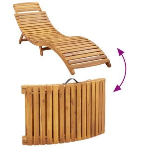 vidaXL Bains de soleil avec coussins 2 pcs Beige Bois d'acacia massif